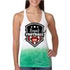  Next Level Ombre Burnout Racerback Tank Thumbnail