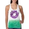  Next Level Ombre Burnout Racerback Tank Thumbnail