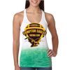  Next Level Ombre Burnout Racerback Tank Thumbnail