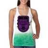  Next Level Ombre Burnout Racerback Tank Thumbnail