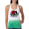  Next Level Ombre Burnout Racerback Tank Thumbnail