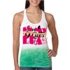  Next Level Ombre Burnout Racerback Tank Thumbnail