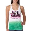  Next Level Ombre Burnout Racerback Tank Thumbnail