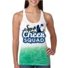  Next Level Ombre Burnout Racerback Tank Thumbnail