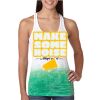  Next Level Ombre Burnout Racerback Tank Thumbnail