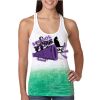  Next Level Ombre Burnout Racerback Tank Thumbnail