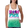  Next Level Ombre Burnout Racerback Tank Thumbnail