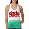  Next Level Ombre Burnout Racerback Tank Thumbnail