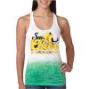  Next Level Ombre Burnout Racerback Tank Thumbnail