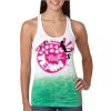  Next Level Ombre Burnout Racerback Tank Thumbnail