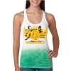  Next Level Ombre Burnout Racerback Tank Thumbnail
