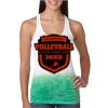  Next Level Ombre Burnout Racerback Tank Thumbnail