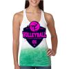  Next Level Ombre Burnout Racerback Tank Thumbnail