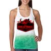 Next Level Ombre Burnout Racerback Tank Thumbnail