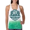  Next Level Ombre Burnout Racerback Tank Thumbnail