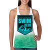  Next Level Ombre Burnout Racerback Tank Thumbnail