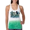  Next Level Ombre Burnout Racerback Tank Thumbnail