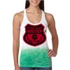  Next Level Ombre Burnout Racerback Tank Thumbnail