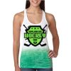  Next Level Ombre Burnout Racerback Tank Thumbnail