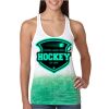  Next Level Ombre Burnout Racerback Tank Thumbnail
