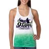  Next Level Ombre Burnout Racerback Tank Thumbnail