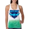  Next Level Ombre Burnout Racerback Tank Thumbnail
