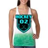  Next Level Ombre Burnout Racerback Tank Thumbnail