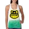  Next Level Ombre Burnout Racerback Tank Thumbnail
