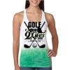  Next Level Ombre Burnout Racerback Tank Thumbnail