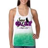  Next Level Ombre Burnout Racerback Tank Thumbnail