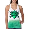  Next Level Ombre Burnout Racerback Tank Thumbnail