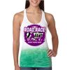 Next Level Ombre Burnout Racerback Tank Thumbnail