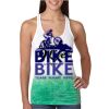  Next Level Ombre Burnout Racerback Tank Thumbnail