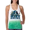  Next Level Ombre Burnout Racerback Tank Thumbnail