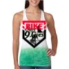  Next Level Ombre Burnout Racerback Tank Thumbnail