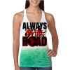  Next Level Ombre Burnout Racerback Tank Thumbnail