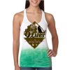  Next Level Ombre Burnout Racerback Tank Thumbnail