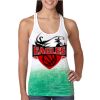  Next Level Ombre Burnout Racerback Tank Thumbnail