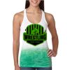  Next Level Ombre Burnout Racerback Tank Thumbnail
