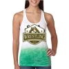  Next Level Ombre Burnout Racerback Tank Thumbnail