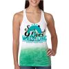  Next Level Ombre Burnout Racerback Tank Thumbnail