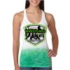  Next Level Ombre Burnout Racerback Tank Thumbnail