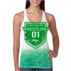  Next Level Ombre Burnout Racerback Tank Thumbnail