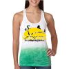  Next Level Ombre Burnout Racerback Tank Thumbnail