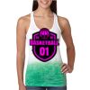  Next Level Ombre Burnout Racerback Tank Thumbnail