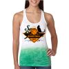  Next Level Ombre Burnout Racerback Tank Thumbnail