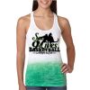  Next Level Ombre Burnout Racerback Tank Thumbnail