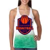  Next Level Ombre Burnout Racerback Tank Thumbnail