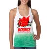  Next Level Ombre Burnout Racerback Tank Thumbnail