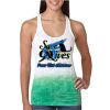  Next Level Ombre Burnout Racerback Tank Thumbnail